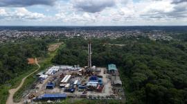 Un nuevo pozo petrolero empezó a funcionar en la Amazonía de Ecuador.
