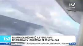 La intervención naval en alta mar permitió neutralizar el cargamento ilícito, mientras que los sospechosos lograron escapar durante la persecución. Un reportaje de Catalina García.