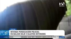 La Policía ejecutó la intervención en la provincia del Guayas tras una persecución que permitió liberar a los ciudadanos secuestrados y aprehender a los implicados. Un reportaje de Catalina García
