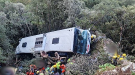 El accidente dejó al menos 83 personas heridas.