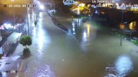 Fuertes lluvias se registraron la madrugada de este lunes 26 de octubre en varias provincias del Ecuador.