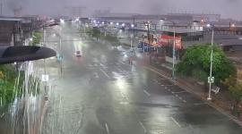 Manta soportó intensas lluvias la mañana de este lunes 26 de octubre del 2026.