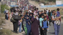 Ataques en la Franja de Gaza causan el desplazamiento de miles de personas