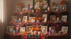 Altar de mascotas, una tradicón mexicana que toma fuerza en el continente
