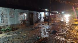 Viviendas resultaron afectadas tras desbordamiento del río Toachi el miércoles 28 de octubre.