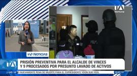 La medida cautelar abarca a diez procesados en total; el burgomaestre de Vinces será trasladado a la Cárcel Regional Guayas mientras avanzan las investigaciones.
