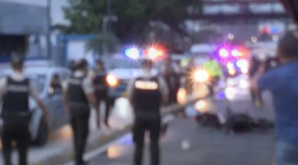 Siniestro de tránsito en la vía exclusiva de la Metrovía en Guayaquil