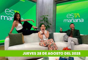 Mira el capítulo de esTAmañana del jueves 28 de agosto del 2025. Un magazine diferente y entretenido, con contenido de calidad. De lunes a viernes, de 09:30 a 12:00, por Teleamazonas.