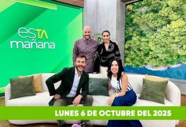 Mira el capítulo de esTAmañana del lunes 6 de octubre del 2025. Una revista diferente y entretenido, con contenido de calidad. De lunes a viernes, de 09:30 a 12:00, por Teleamazonas.