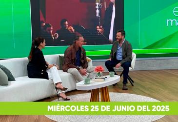 Mira el capitulo de esTAmañana del miércoles 25 de junio del 2025. Un magazine diferente y entretenido, con contenido de calidad. De lunes a viernes, de 09:30 a 12:00, por Teleamazonas.