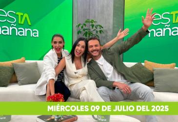 Mira el capitulo de esTAmañana del miércoles 09 de julio del 2025. Un magazine diferente y entretenido, con contenido de calidad. De lunes a viernes, de 09:30 a 12:00, por Teleamazonas.