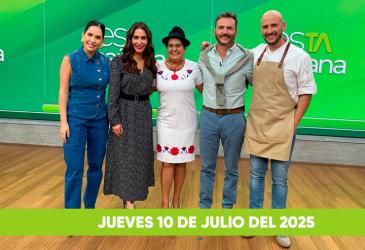 Mira el capitulo de esTAmañana del jueves 10 de julio del 2025. Un magazine diferente y entretenido, con contenido de calidad. De lunes a viernes, de 09:30 a 12:00, por Teleamazonas.