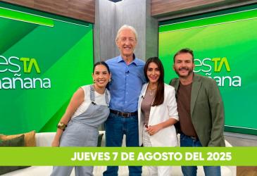 Mira el capitulo de esTAmañana del jueves 7 de agosto del 2025. Un magazine diferente y entretenido, con contenido de calidad. De lunes a viernes, de 09:30 a 12:00, por Teleamazonas.
