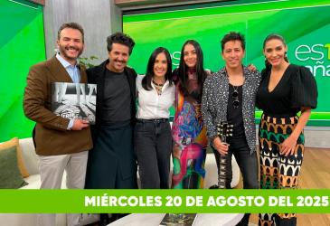 Mira el capitulo de esTAmañana del miércoles 20 de agosto del 2025. Un magazine diferente y entretenido, con contenido de calidad. De lunes a viernes, de 09:30 a 12:00, por Teleamazonas.