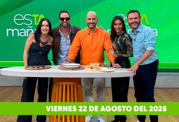 Mira el capitulo de esTAmañana del viernes 22 de agosto del 2025. Un magazine diferente y entretenido, con contenido de calidad. De lunes a viernes, de 09:30 a 12:00, por Teleamazonas.