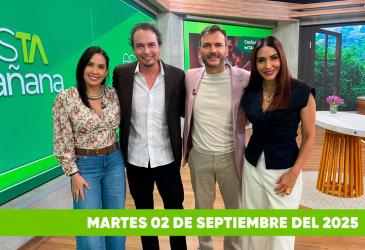 Mira el capítulo de esTAmañana del martes 2 de septiembre del 2025. Un magazine diferente y entretenido, con contenido de calidad. De lunes a viernes, de 09:30 a 12:00, por Teleamazonas.