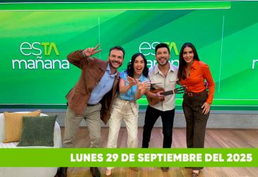 Programa 78 de esTAmañana | De bomba y burbujas

Mira el capítulo de esTAmañana del lunes 29 de septiembre del 2025. Una revista diferente y entretenido, con contenido de calidad. De lunes a viernes, de 09:30 a 12:00, por Teleamazonas.