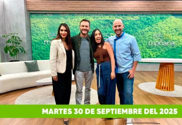 Mira el capítulo de esTAmañana del lunes 29 de septiembre del 2025. Una revista diferente y entretenido, con contenido de calidad. De lunes a viernes, de 09:30 a 12:00, por Teleamazonas.