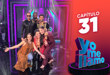 Jueces y presentadores de Yo Me Llamo en la gala 25.