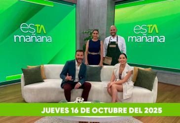 Mira el capítulo de esTAmañana del jueves 16 de octubre del 2025. Una revista diferente y entretenido, con contenido de calidad. De lunes a viernes, de 09:30 a 12:00, por Teleamazonas.