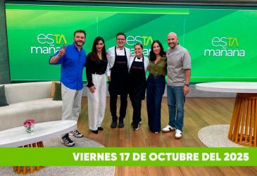 Mira el capítulo de esTAmañana del viernes 17 de octubre del 2025. Una revista diferente y entretenido, con contenido de calidad. De lunes a viernes, de 09:30 a 12:00, por Teleamazonas.