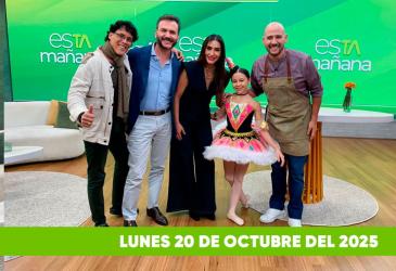 Mira el capítulo de esTAmañana del lunes 20 de octubre del 2025. Una revista diferente y entretenido, con contenido de calidad. De lunes a viernes, de 09:30 a 12:00, por Teleamazonas.