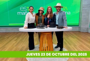 Mira el capítulo de esTAmañana del jueves 23 de octubre del 2025. Una revista diferente y entretenido, con contenido de calidad. De lunes a viernes, de 09:30 a 12:00, por Teleamazonas.