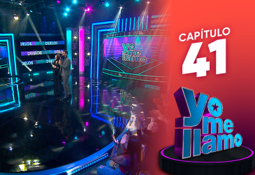 Ronald y Fiorella, presentadores de la octava temporada de Yo Me Llamo en la gala 35.