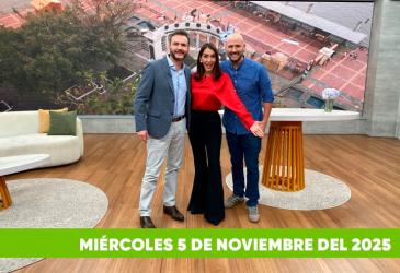 Mira el capítulo de esTAmañana del miércoles 5 de noviembre del 2025. Una revista diferente y entretenido, con contenido de calidad. De lunes a viernes, de 09:30 a 12:00, por Teleamazonas.
