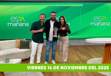 Mira el capítulo de esTAmañana del viernes 14 de noviembre del 2025. Una revista diferente y entretenido, con contenido de calidad. De lunes a viernes, de 09:30 a 12:00, por Teleamazonas