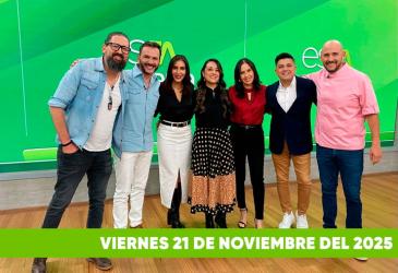 Mira el capítulo de esTAmañana del viernes 21 de noviembre del 2025. Una revista diferente y entretenido, con contenido de calidad. De lunes a viernes, de 09:30 a 12:00, por Teleamazonas.