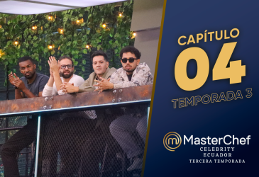 Participantes de MasterChef en el balcón.