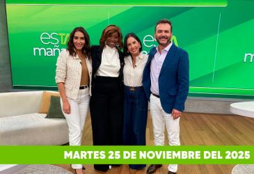 Mira el capítulo de esTAmañana del martes 25 de noviembre del 2025. Una revista diferente y entretenido, con contenido de calidad. De lunes a viernes, de 09:30 a 12:00, por Teleamazonas.