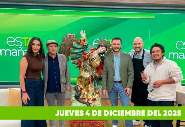 Mira el capítulo de esTAmañana del jueves 4 de diciembre del 2025. Una revista diferente y entretenido, con contenido de calidad. De lunes a viernes, de 09:30 a 12:00, por Teleamazonas.