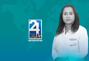 Joanna Acebo, presidenta de la Sociedad Ecuatoriana de Pediatría en Pichincha, señaló que cuando una persona o un familiar está enfermo es fundamental evitar acudir a lugares con alta concentración de personas, ya que el contacto cercano facilita la propagación de enfermedades.