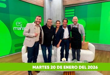Mira el capítulo de esTAmañana del lunes 20 de enero del 2026. Un magazine diferente y entretenido, con contenido de calidad. De lunes a viernes, de 09:30 a 12:00.