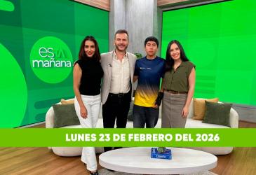 Mira el capítulo de esTAmañana del lunes 23 de febrero del 2026. Un magazine diferente y entretenido, con contenido de calidad. De lunes a viernes, de 09:30 a 12:00.