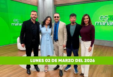 Mira el capítulo de esTAmañana del lunes 2 de marzo del 2026. Un magazine diferente y entretenido, con contenido de calidad. De lunes a viernes, de 09:30 a 12:00.