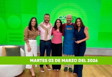 Mira el capítulo de esTAmañana del martes 3 de marzo del 2026. Un magazine diferente y entretenido, con contenido de calidad. De lunes a viernes, de 09:30 a 12:00.
