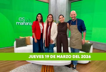 Mira el capítulo de esTAmañana del jueves 19 de marzo del 2026. Un magazine diferente y entretenido, con contenido de calidad. De lunes a viernes, de 09:30 a 12:00.