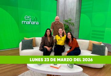 Mira el capítulo de esTAmañana del lunes 23 de marzo del 2026. Un magazine diferente y entretenido, con contenido de calidad. De lunes a viernes, de 09:30 a 12:00.
