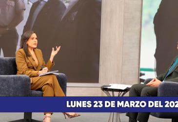 En De Lunes a Lunes se analizó el impacto del toque de queda y la guerra interna. Además, el futuro del acuerdo comercial con EE.UU. Entrevista en exclusiva con John Reimberg, ministro del Interior.