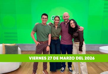 Mira el capítulo de esTAmañana del viernes 27 de marzo del 2026. Un magazine diferente y entretenido, con contenido de calidad. De lunes a viernes, de 09:30 a 12:00.