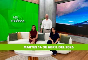 Mira el capítulo de esTAmañana del martes 14 de abril del 2026. Un magazine diferente y entretenido, con contenido de calidad. De lunes a viernes, de 09:30 a 12:00.