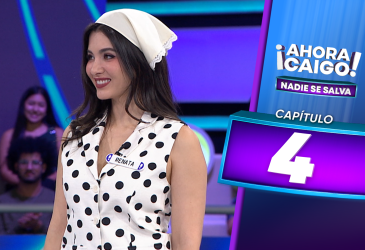 Renata Salem la líder de la noche en el capítulo 4 de ¡Ahora Caigo! Nadie se salva