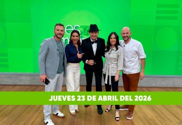 Mira el capítulo de esTAmañana del jueves 23 de abril del 2026. Un magazine diferente y entretenido, con contenido de calidad. De lunes a viernes, de 09:30 a 12:00.