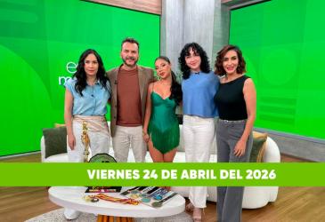 Mira el capítulo de esTAmañana del viernes 24 de abril del 2026. Un magazine diferente y entretenido, con contenido de calidad. De lunes a viernes, de 09:30 a 12:00.