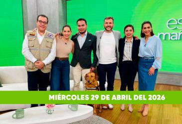 Mira el capítulo de esTAmañana del miércoles 29 de abril del 2026. Un magazine diferente y entretenido, con contenido de calidad. De lunes a viernes, de 09:30 a 12:00.