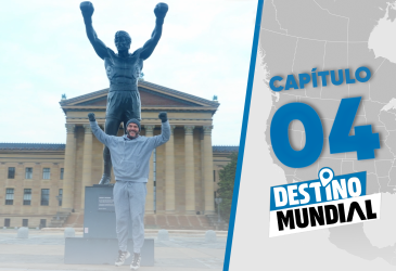 Christian Norris recorre Filadelfia en el capítulo 4 de Destino Mundial