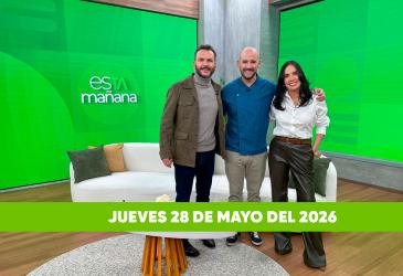 Mira el capítulo de esTAmañana del jueves 28 de mayo del 2026. Un magazine diferente y entretenido, con contenido de calidad. De lunes a viernes, de 09:30 a 12:00.